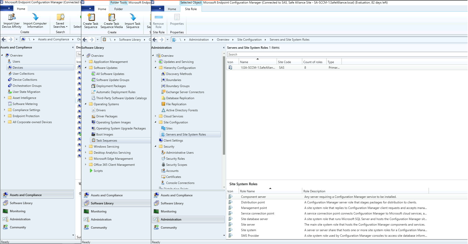 SCCM Management Point (MP) UI