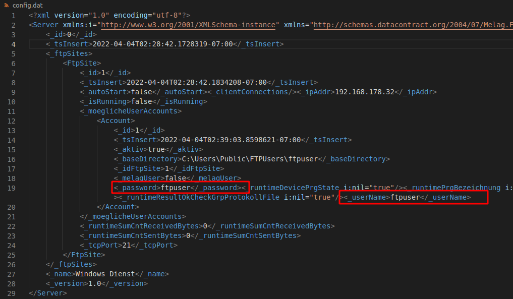 Clear Text Credentials Clear Text Credentials