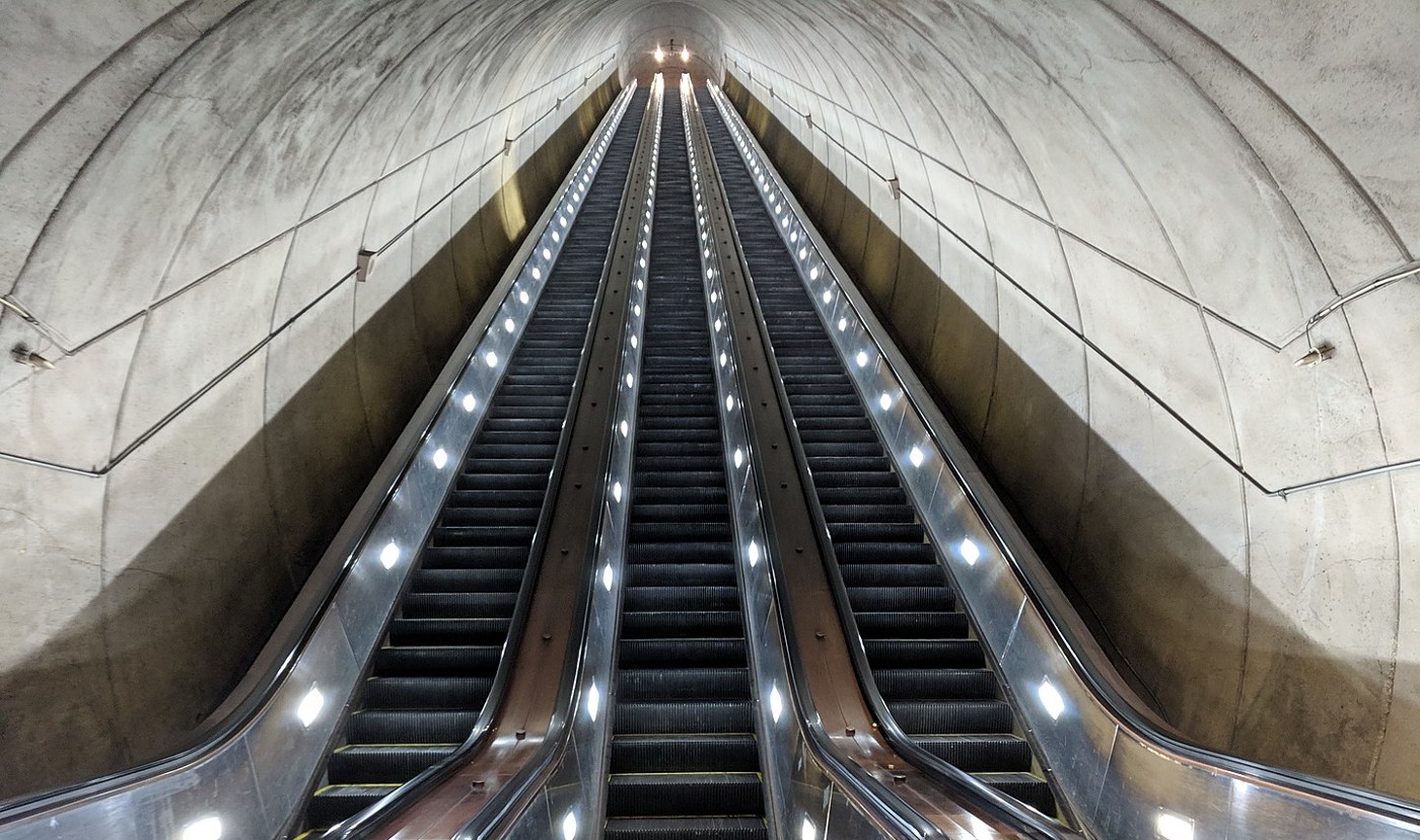 Photo: Wheaton_station_long_escalator_03 by Bohemian Baltimore, licensed under CC BY-SA 4.0